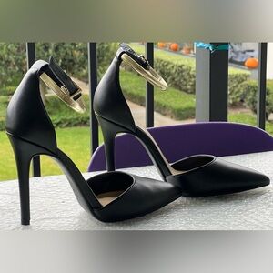 Jessica Simpson Stilettos Shoes Heels Size 5.5 in Black 4inch heels